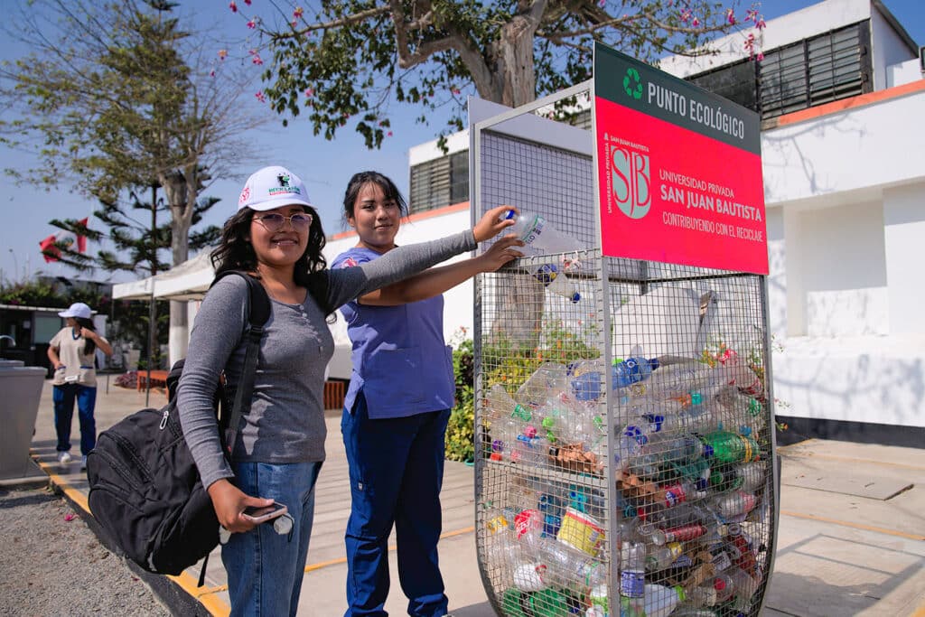 comunidad UPSJB participó en la Reciclatón 2025
