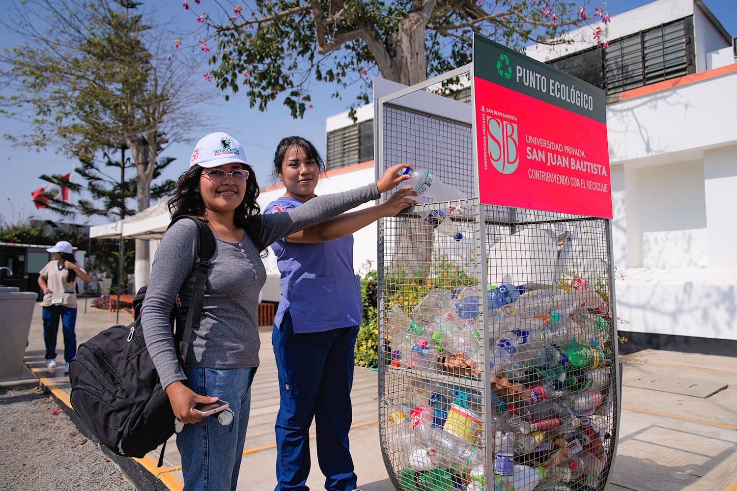 comunidad UPSJB participó en la Reciclatón 2025