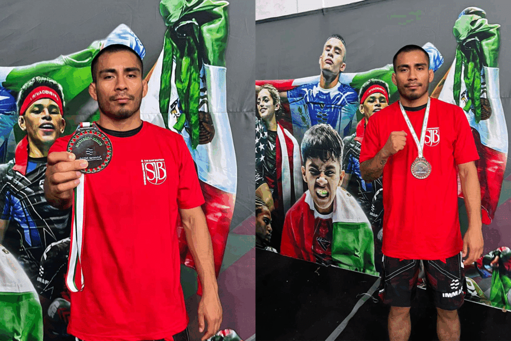 El egresado Diego Alexander Angulo Flores representa con orgullo a la UPSJB tras obtener la medalla de plata en la categoría Senior – Lightweight (70 kg).