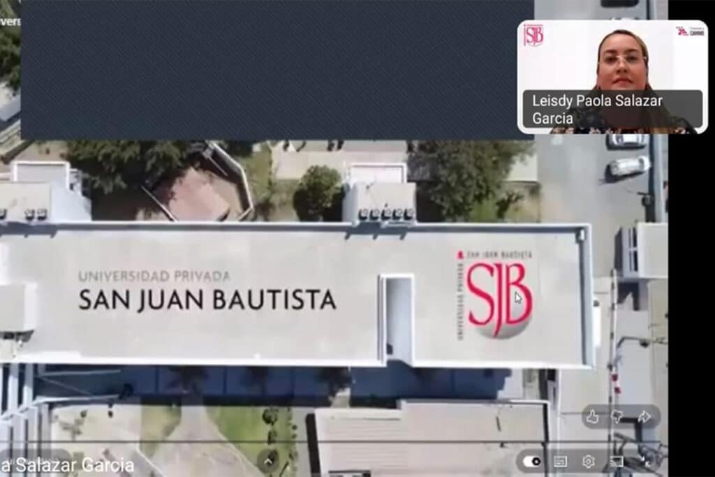 Cátedra Compartida Internacional UPSJB con la Universidad de Cuenca en sesión virtual de inicio