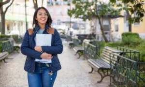 Estudiante que postuló a través de modalidades de ingreso a la universidad.