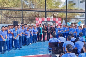 Ceremonia de la Luz reunió a estudiantes de Enfermería UPSJB