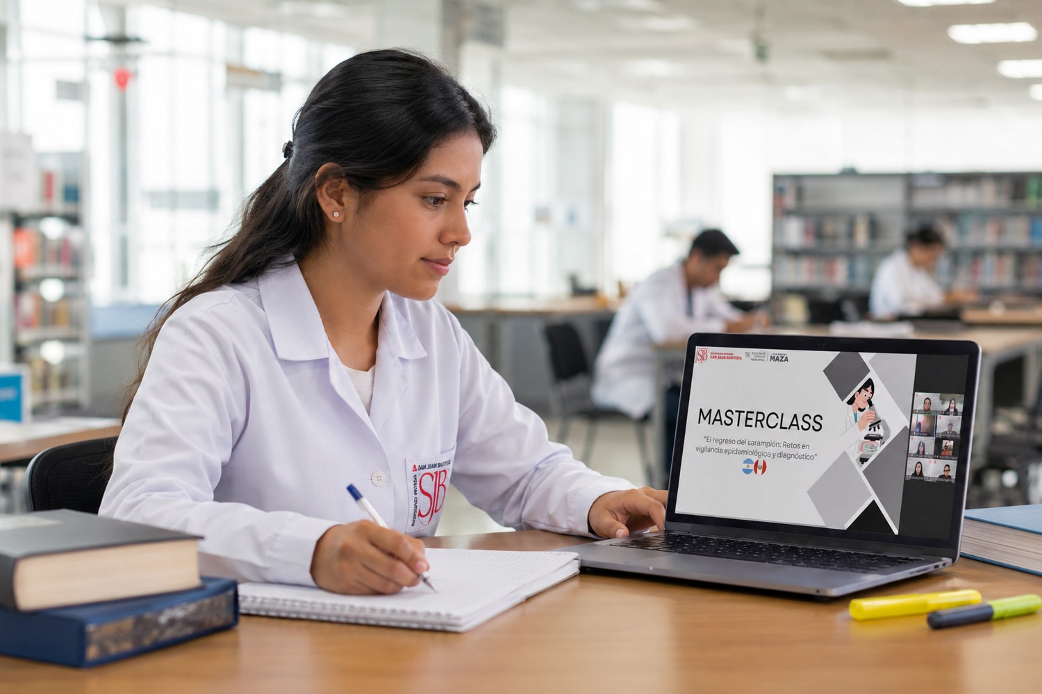 Masterclass internacional sobre el sarampión