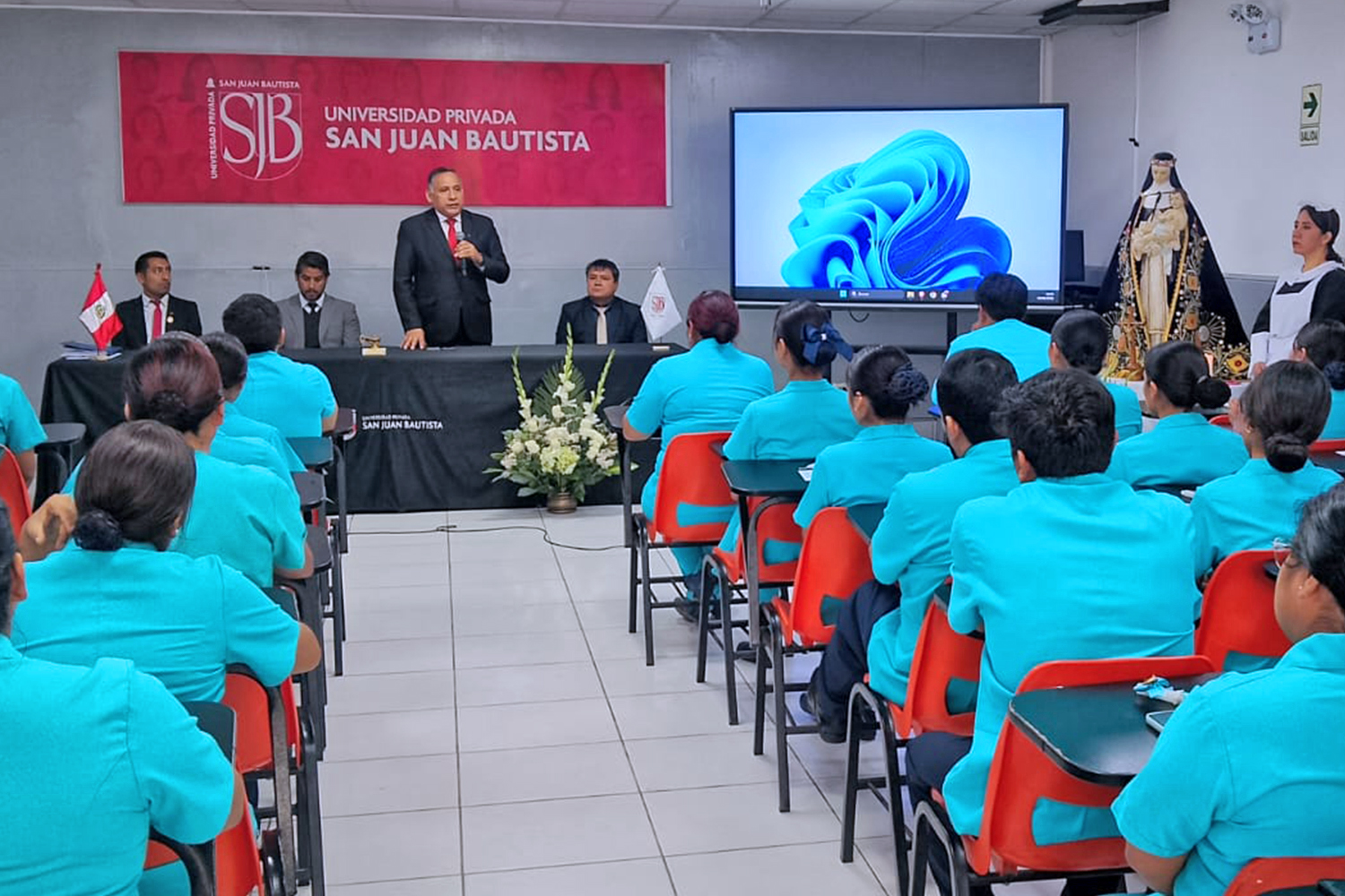 Ceremonia enfermería UPSJB