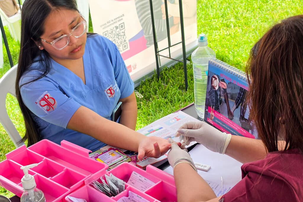 UPSJB y Minsa unen esfuerzos en la campaña preventiva promocional ‘Ponle el Pare al Sarampión’ para promover la salud preventiva integral 1 campaña ponle pare al sarampión