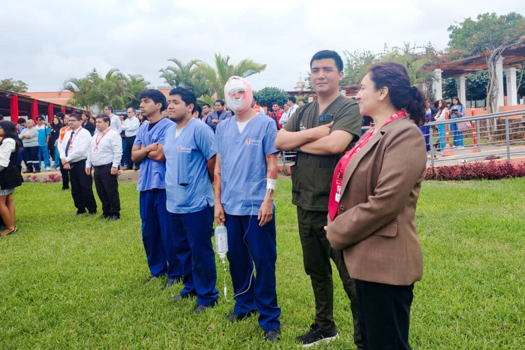 UPSJB prepara a su comunidad universitaria para responder ante sismos en el Campus Chorrillos 5 Blog5 3