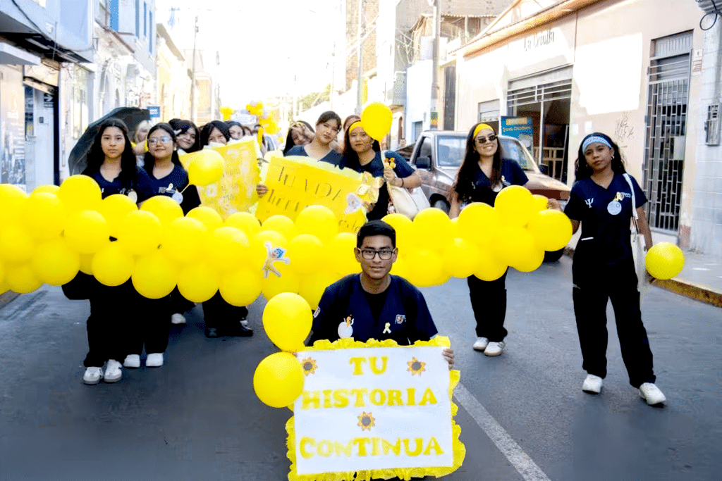 “Cada Voz Suma”: UPSJB obtuvo el segundo lugar regional en pasacalle por el Día Mundial de la Prevención del Suicidio 4 5 1