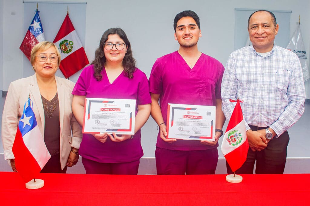 Estudiantes de Chile realizan pasantía internacional de Tecnología Médica en la UPSJB 5 Blog6 2