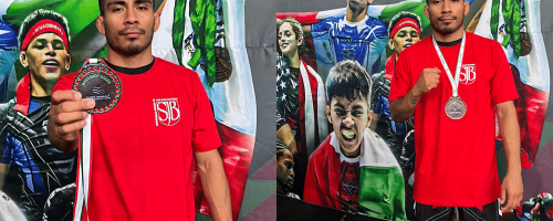 El egresado Diego Alexander Angulo Flores representa con orgullo a la UPSJB tras obtener la medalla de plata en la categoría Senior – Lightweight (70 kg).