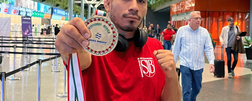 Egresado UPSJB gana medalla de plata en Panamericano de MMA 2025